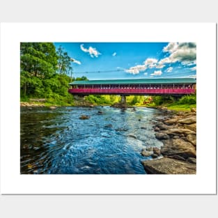 West Swanzey Bridge Posters and Art